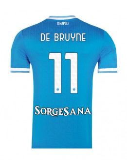 SSC Napoli Kevin De Bruyne #11 Replika Hemmakläder 2025-26 Kortärmad